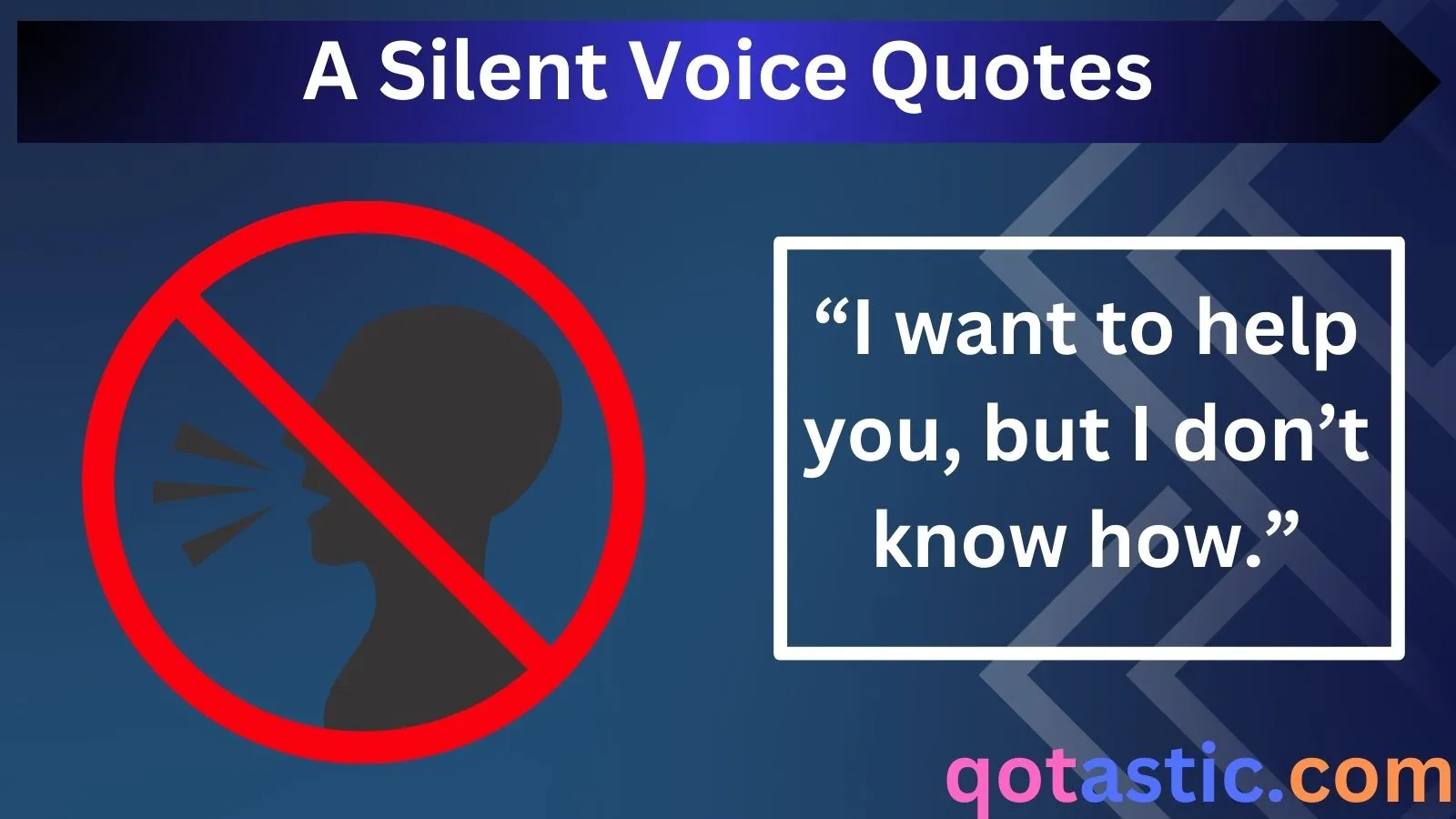 Read more about the article A Silent Voice Quotes: Inspiration, Laughter, and Heartfelt Moments