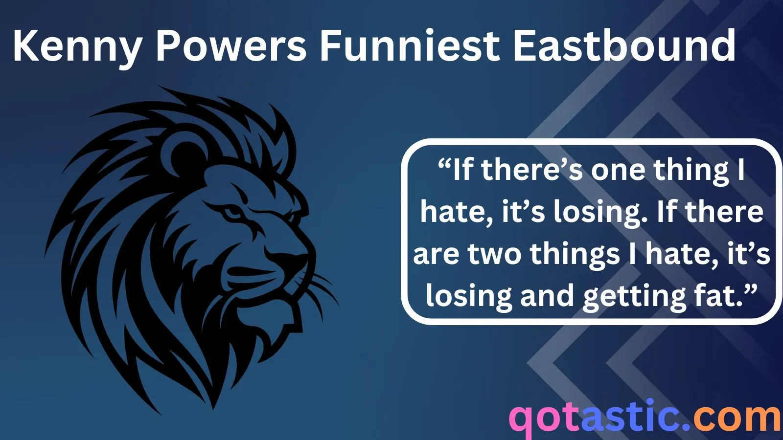 Read more about the article Kenny Powers Quotes: The Funniest, Most Iconic Lines from Eastbound & Down