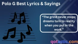 Read more about the article Polo G Quotes: Best Lyrics & Sayings for Inspiration and Captions